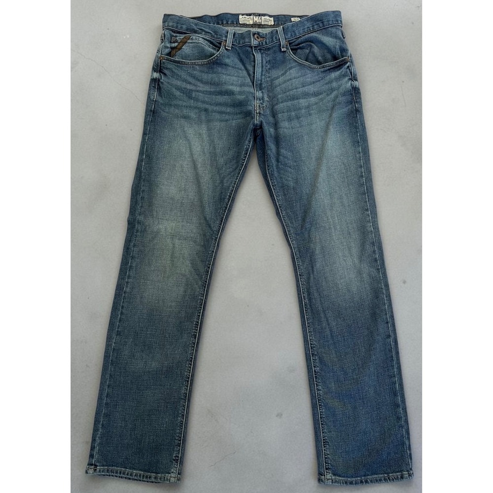 Ariat Legacy M4 Relaxed Straight Leg Jeans Mens 35x34 Medium Wash Blue Denim